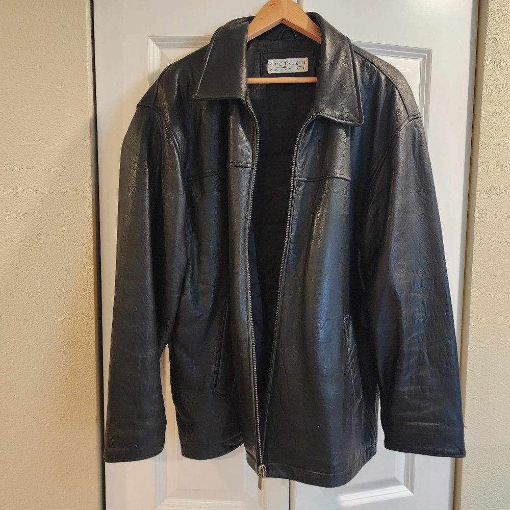 Leather Jacket  Mans